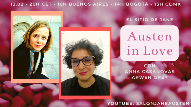 Charla en vivo: Austen in Love: reflexiones sobre escribir acerca del amor