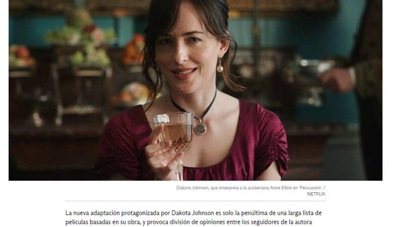 En los medios: Jane Austen, el chicle que se estira y se estira