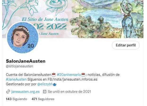 Vuelve el Salón de Té a Twitter