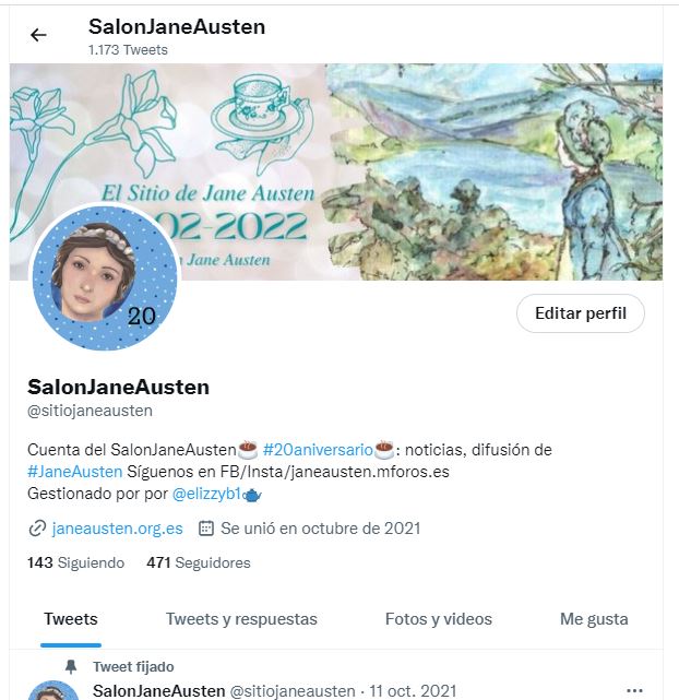 Vuelve el Salón de Té a Twitter
