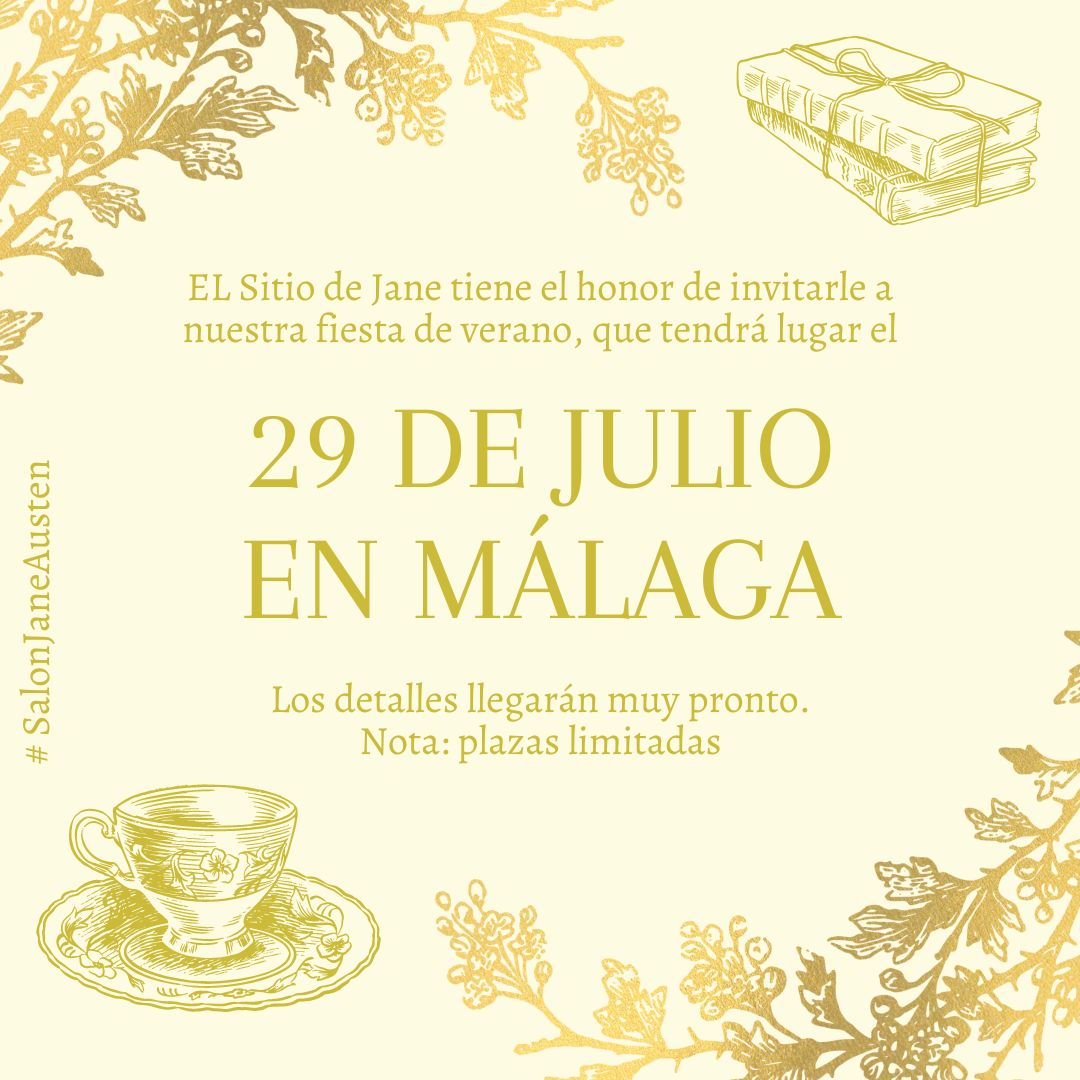 Anuncio de la Fiesta de Verano del Sitio de Jane Austen