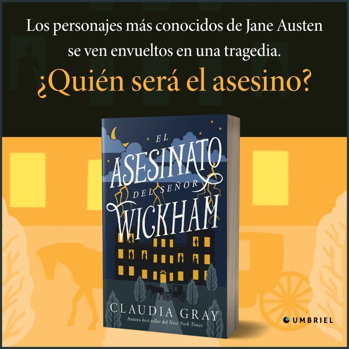 Próxima Novedad Editorial: El Asesinato del Señor Wickham