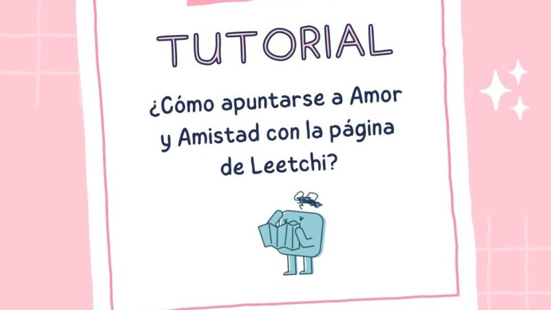 Tutorial para apuntarse a Amor y Amistad