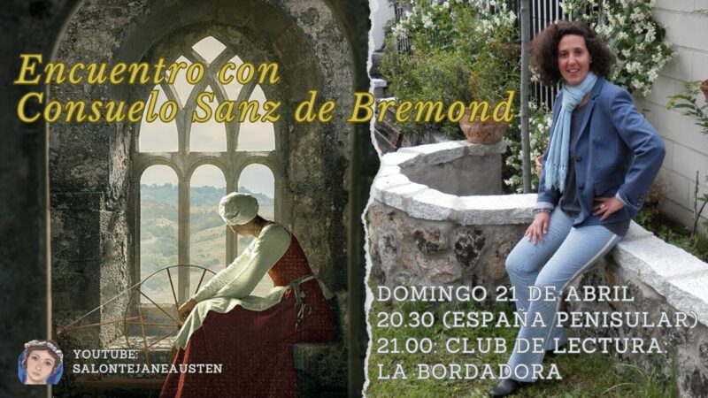 Encuentro en vivo con Consuelo Sanz de Bremond sobre La Bordadora