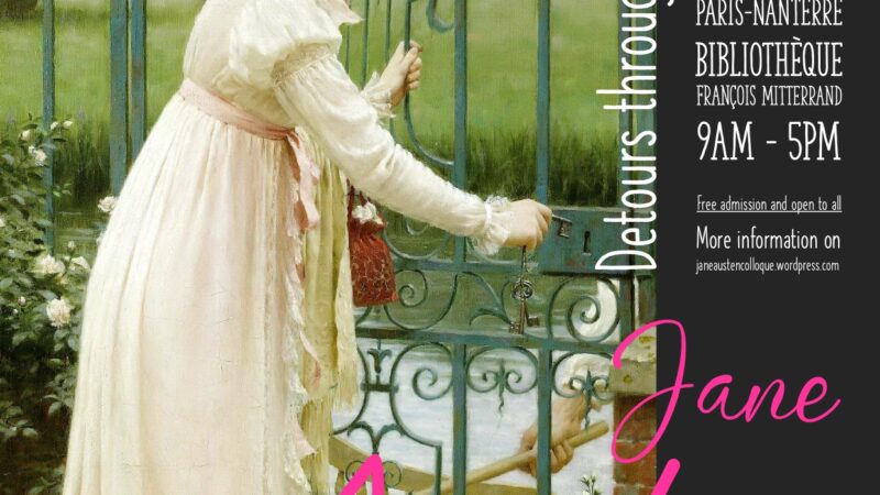 Coloquio Jane Austen en París (3&4 abril)
