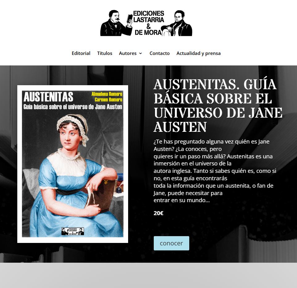 Austenitas: todos los detalles del libro y cómo adquirirlo