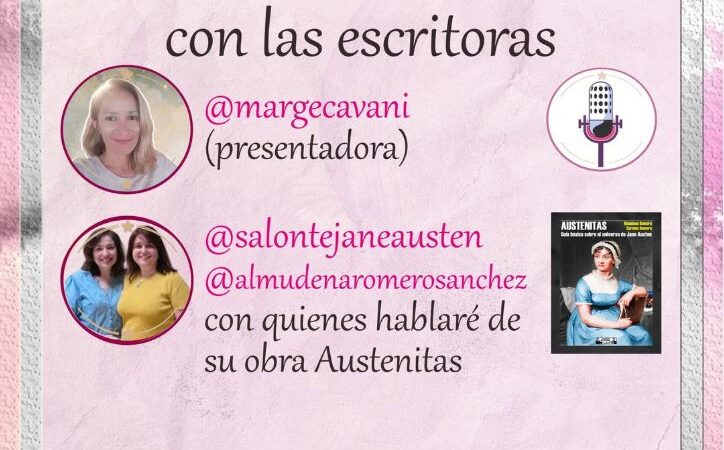 Instagram live con @MargeCavani sobre #Austenitas