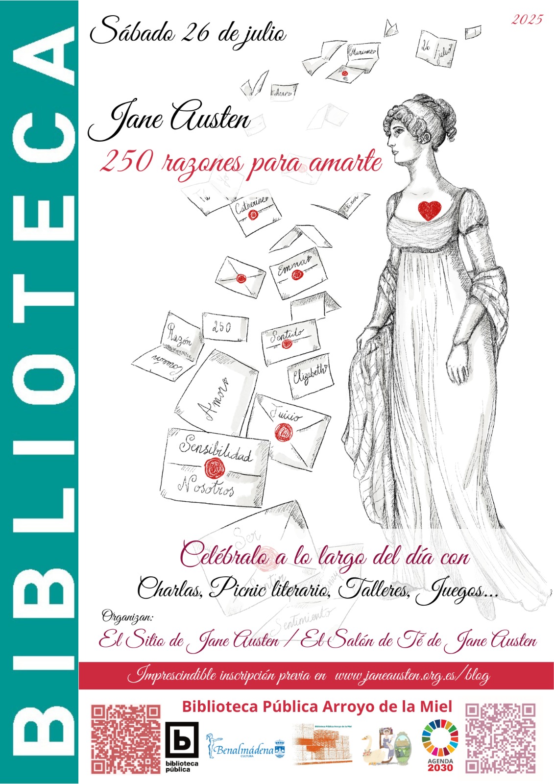 Evento Jane Austen: 250 razones para amarte