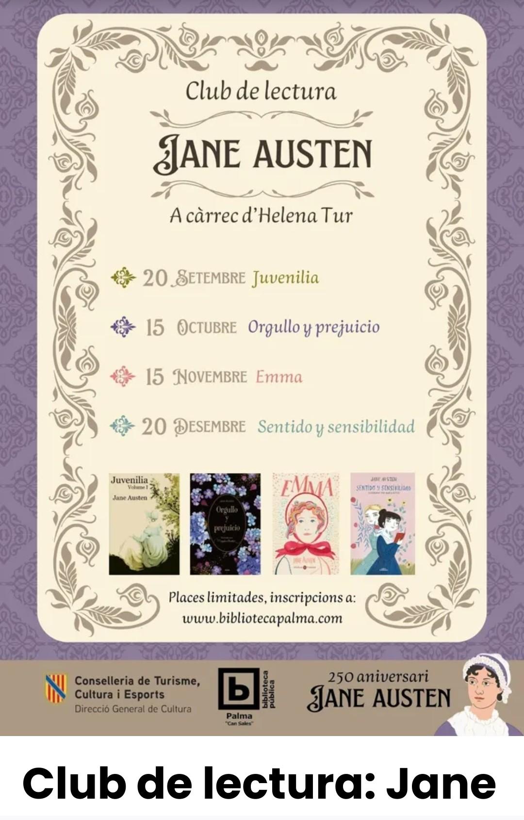 Club de lectura en Can Sales (Mallorca)