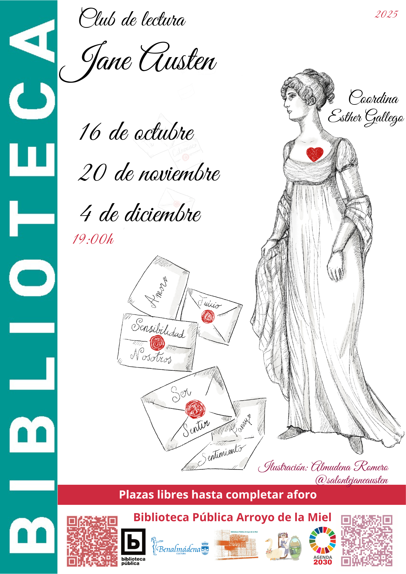 Biblioteca de Arroyo de la Miel: Austenita Book Club