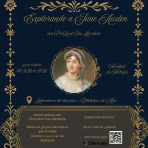 23.10 – Universidad de Sevilla: Explorando a Jane Austen con ProQuest One Literature