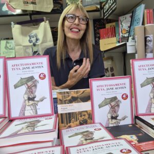 Una tarde genial con Amparo Llanos: Presentación de ‘Afectuosamente tuya, Jane Austen’