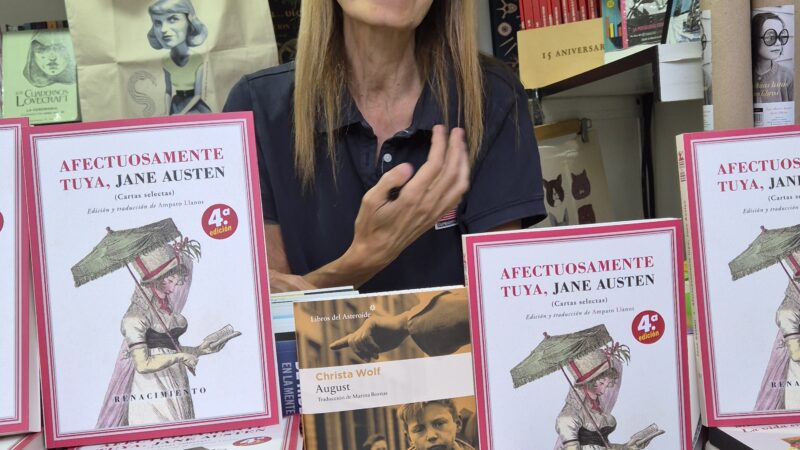 Una tarde genial con Amparo Llanos: Presentación de ‘Afectuosamente tuya, Jane Austen’